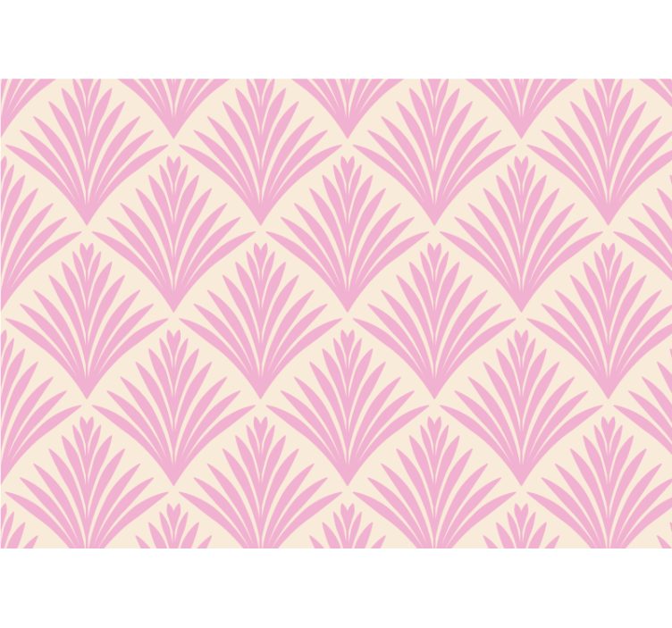 Fototapet marmor stiliserede palmeblade - TenStickers