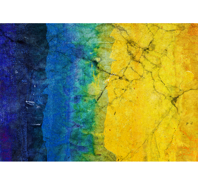 Fototapet abstrakt levende farveblandinger - TenStickers