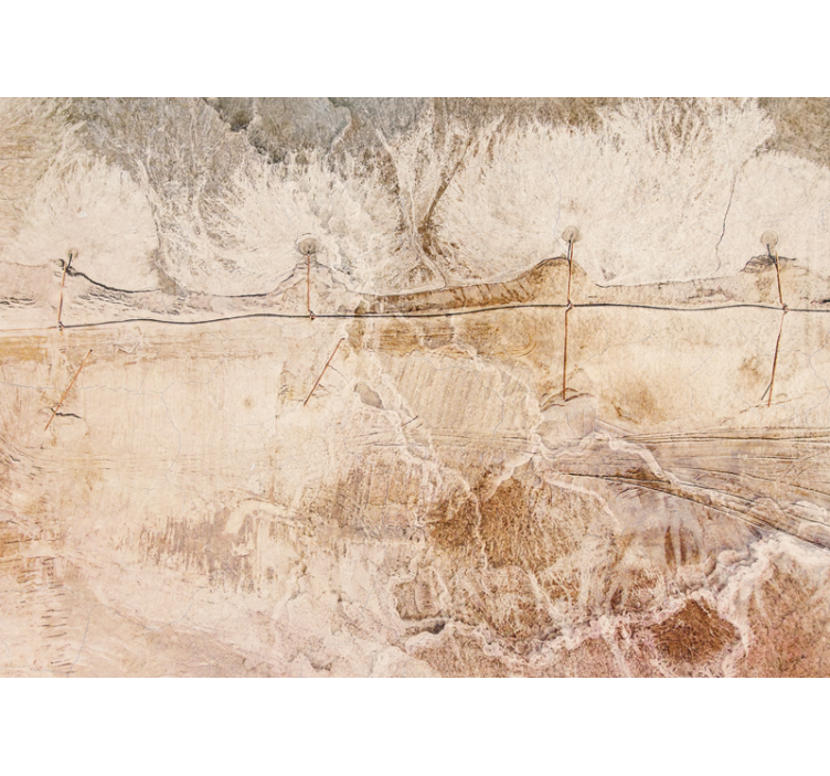 Naturlige teksturer jordfarver fototapet - TenStickers