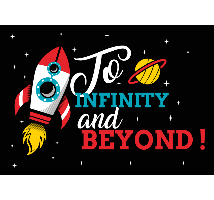 Raket rum eventyr fantasi fototapet - TenStickers