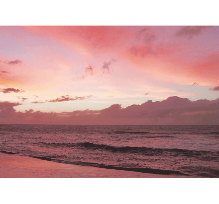 Natur fototapet rolig havudsigt - TenStickers