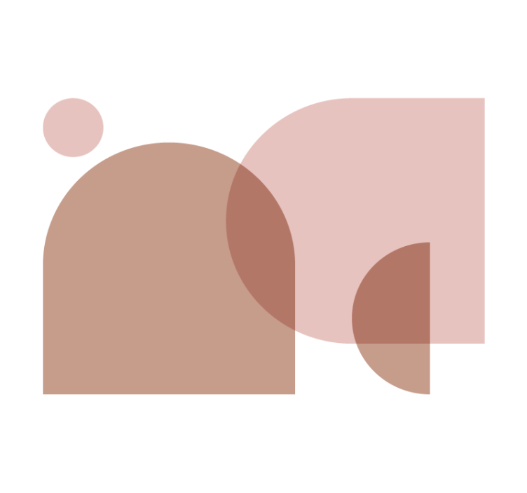 Fototapet abstrakt geometrisk form arrangement - TenStickers