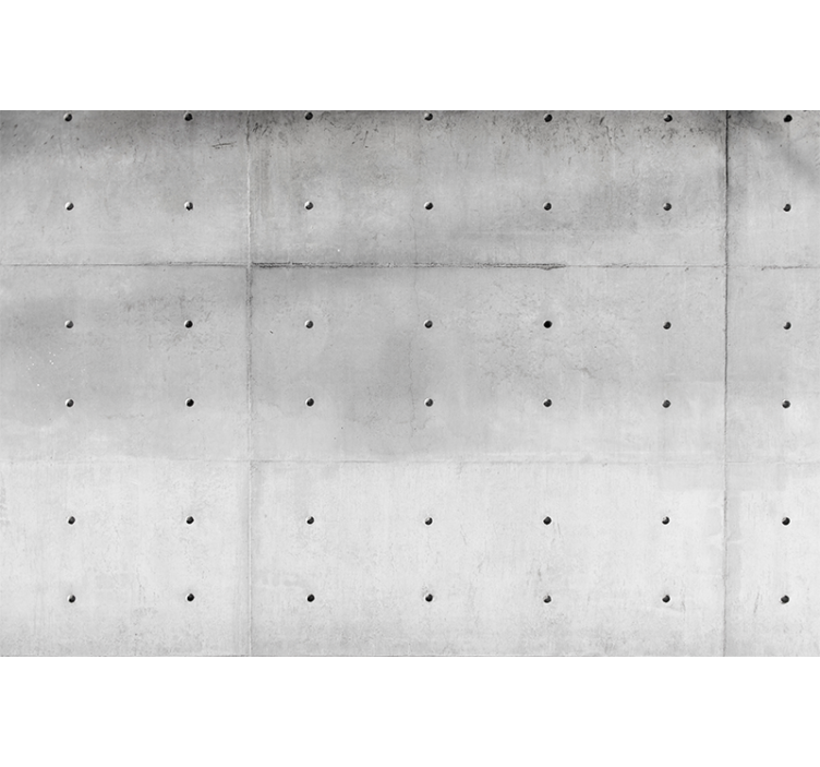 Mønster fototapet betonmønster design - TenStickers