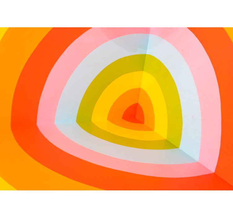 Fototapet abstrakt farverige lagbuer - TenStickers