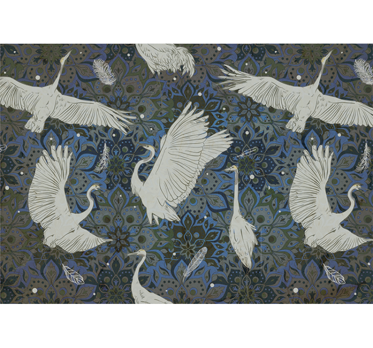 Fototapet dyr elegant tran motiv - TenStickers