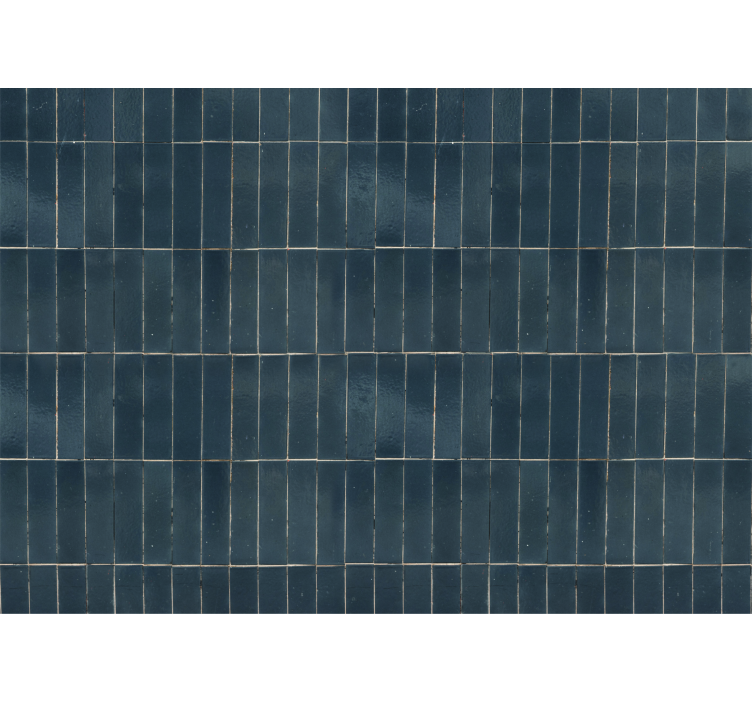 Grå fliser fototapet til badeværelset - TenStickers