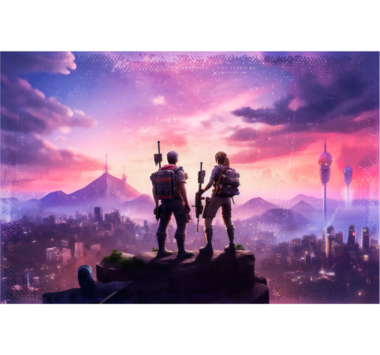 Eventyr fototapet til teenageværelse - TenStickers