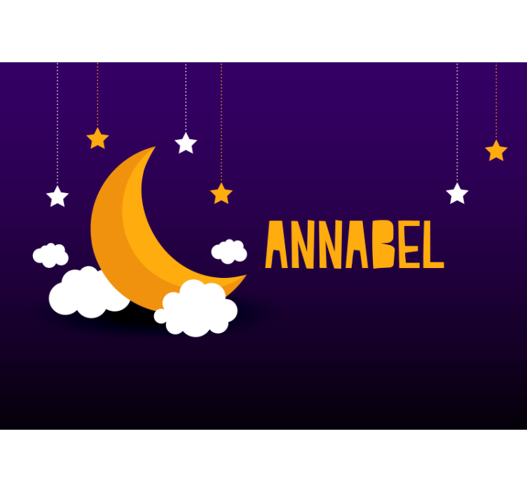 Himmellegemer og konstellationer fototapet til børneværelse - TenStickers