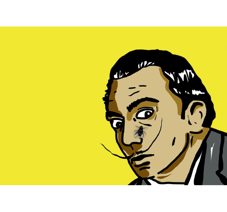 Dalis surrealisme kunst klassisk kunst fototapet - TenStickers