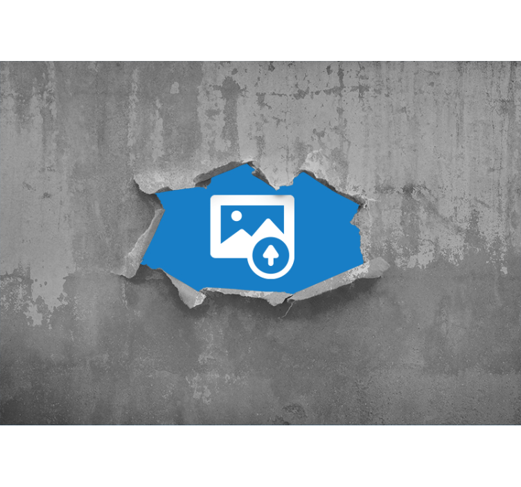 3d sten med brugerdefineret billede fototapet - TenStickers