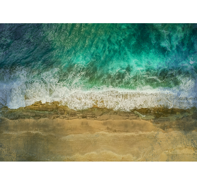 Natur fototapet kystplanteudstilling - TenStickers