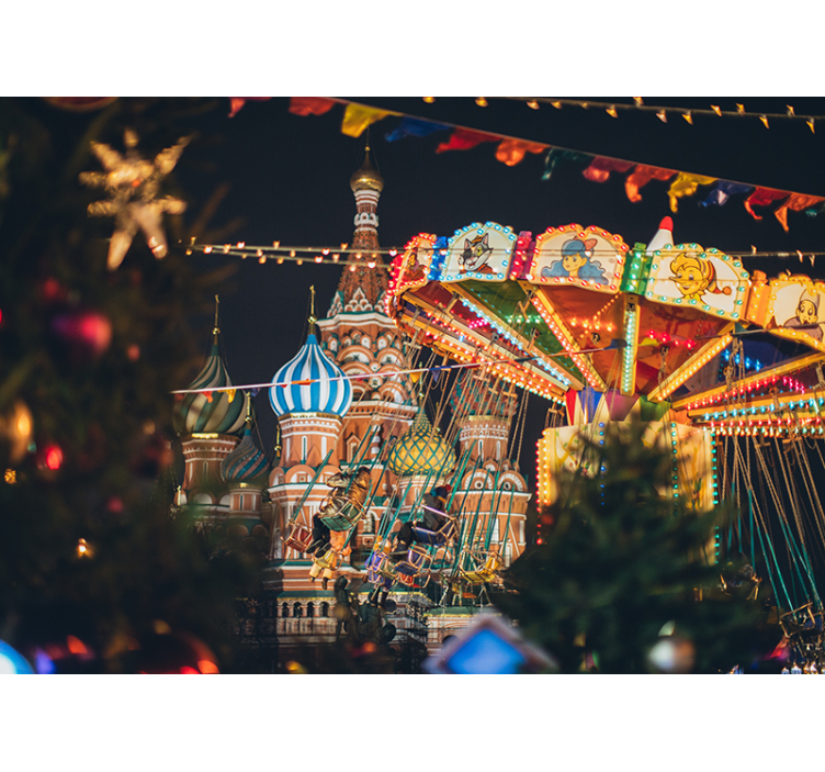 Sankt basilius karneval fototapet af byer - TenStickers