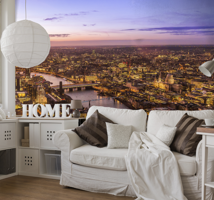 London skyline byfototapet - TenStickers