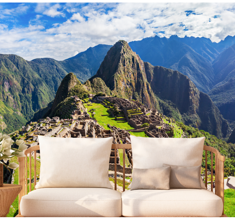 Machupichu smuk natur fototapet - TenStickers