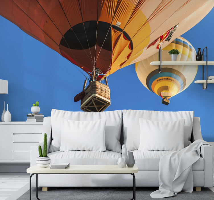 Ponte sor ballonns himmel fototapet - TenStickers