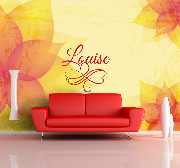 Sofistikeret botanisk arrangement fototapet blomster - TenStickers