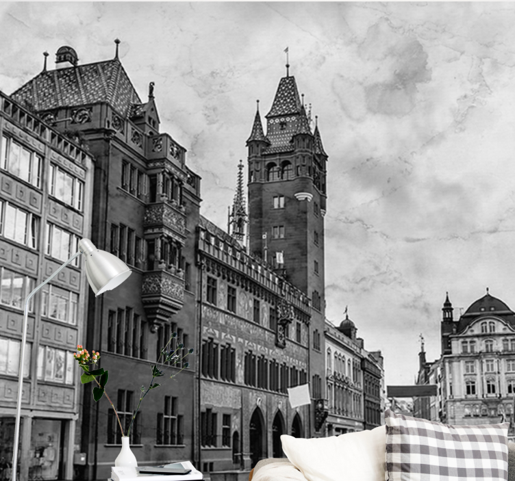 Travl by i schweiz fototapet - TenStickers