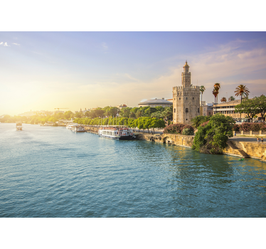 Sevilla river fototapet tapet - TenStickers