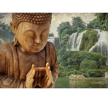 Buddha zen foto tapet - TenStickers