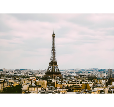 Eiffeltårnet midt i paris tapet - TenStickers
