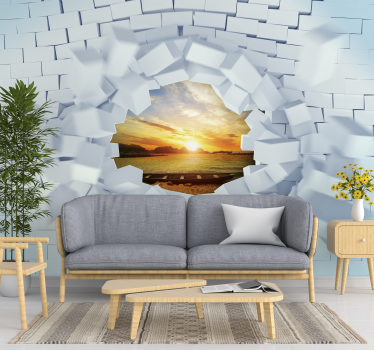 Personligt design 3d fototapet - TenStickers