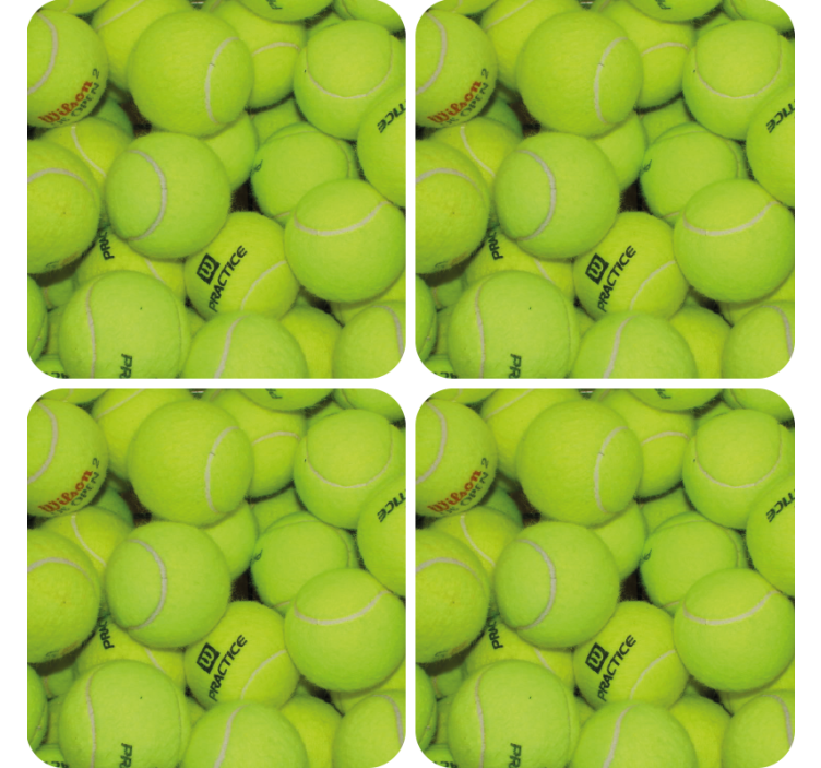 Fantastisk tennisbolde coaster - TenStickers