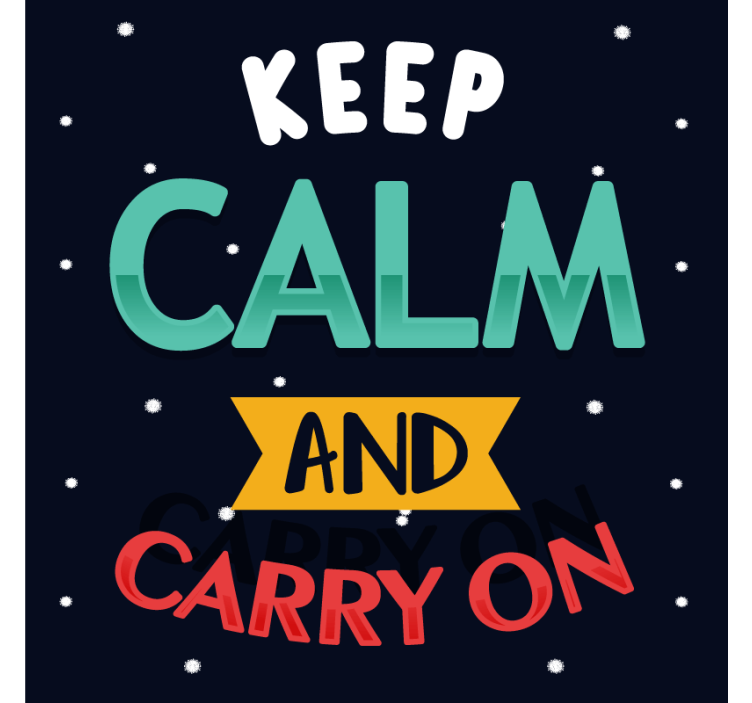 Tekst coaster med motiverende citater - TenStickers