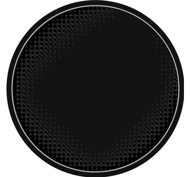 Øl coaster med struktureret cirkulær overflade - TenStickers