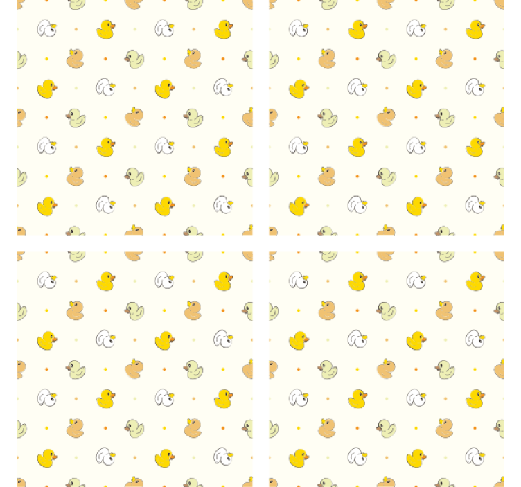 Gummi andemønster moderne rutschebane - TenStickers