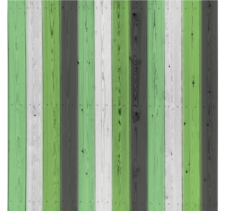 Coaster stribet træmønster - TenStickers