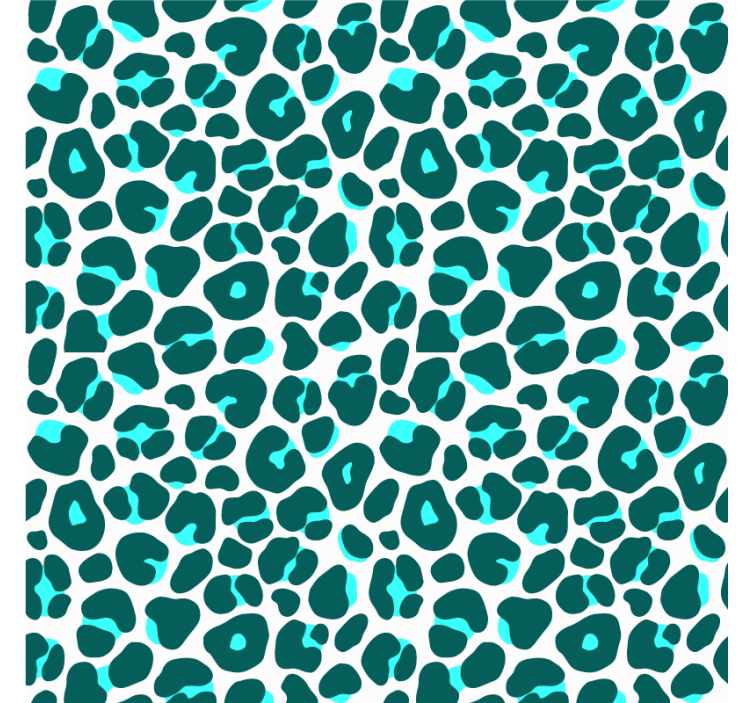 Coaster leopardpletter print - TenStickers