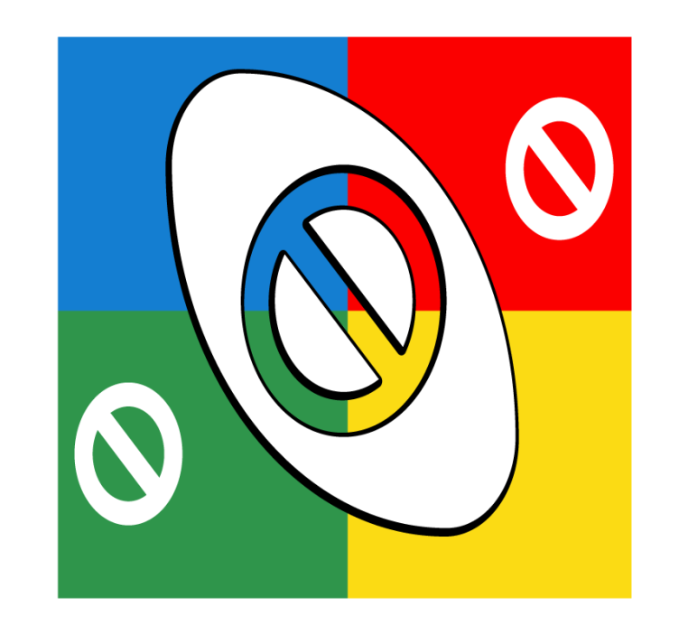 Skør coaster i farverige cirkelformer - TenStickers