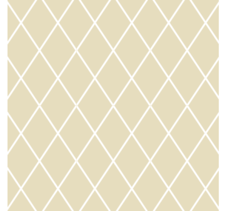 Diagonal mønster øl coaster - TenStickers