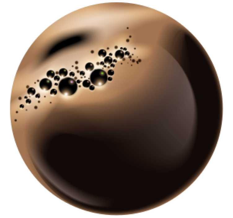 Kaffe kork coaster - TenStickers