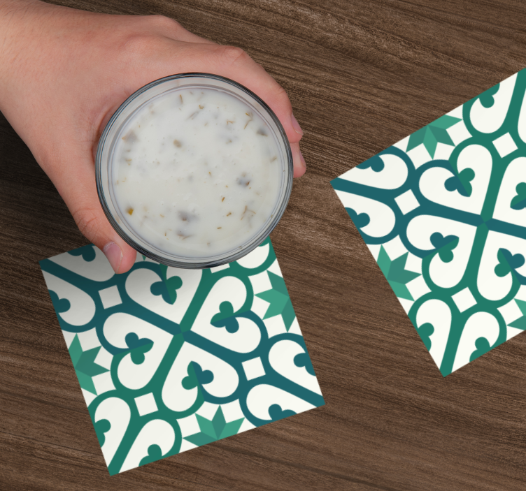 Esmeralda toner fliseunderlag - TenStickers