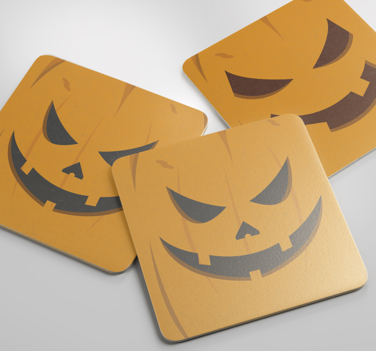 Forskellige græskarunderlæg halloween - TenStickers