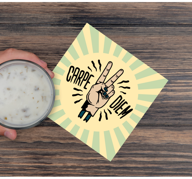 Seje retro motiverende geek coasters - TenStickers