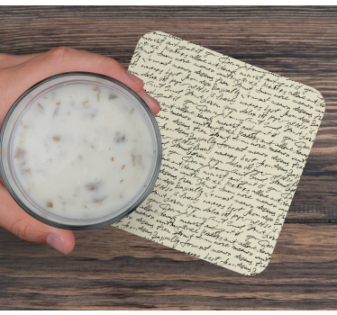 Gamle breve retro coastere - TenStickers