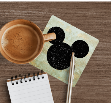 Vintage coaster klassisk tegneserieikon - TenStickers