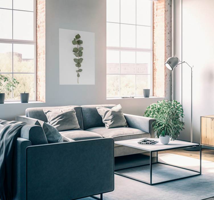 Eucalyptus blade Plakat med træer - TenStickers