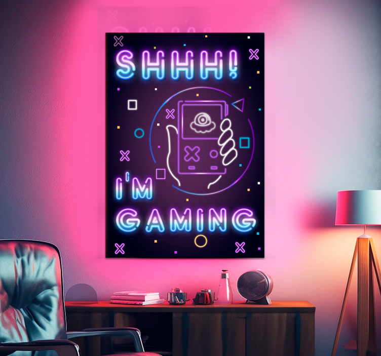 i am gaming videospil plakat - TenStickers