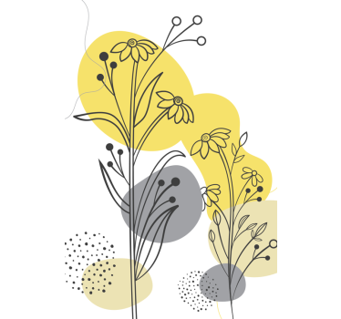 Plakat stue pantone planter - TenStickers