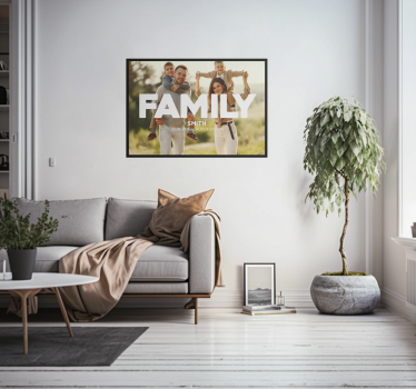 Familie foto Billeder til stue - TenStickers