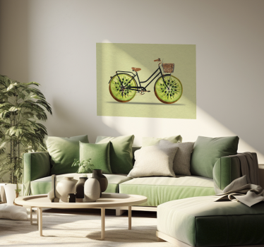 Kiwi cykel Billeder til stue - TenStickers