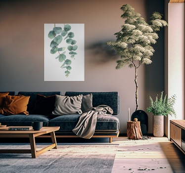 Eucalyptus Kviste Plakat med træer - TenStickers