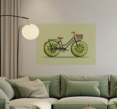 Kiwi cykel Billeder til stue - TenStickers