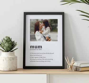 Mor definition en plakat stue - TenStickers