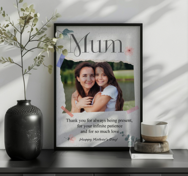 Mor plakat stue - TenStickers