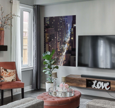 New York bygninger poster - TenStickers