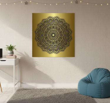 Plakat stue mandala kunsttryk - TenStickers